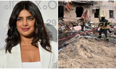  যুদ্ধ বিধ্বস্ত ইউক্রেনের পাশে প্রিয়াঙ্কা