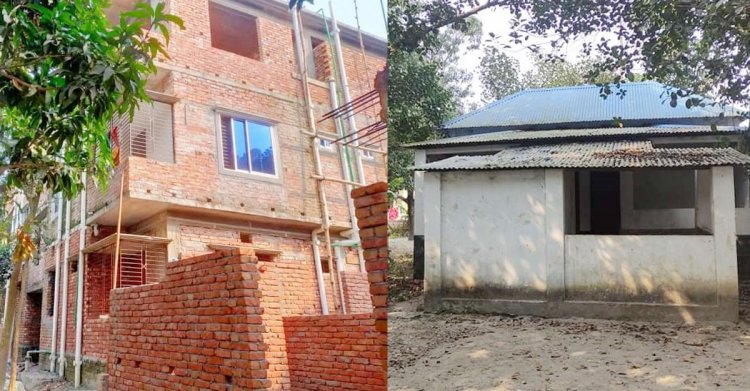 ৩ তলা বিলাসবহুল বাড়িতে বসবাস, পড়ে আছে বরাদ্দ সরকারি ঘর