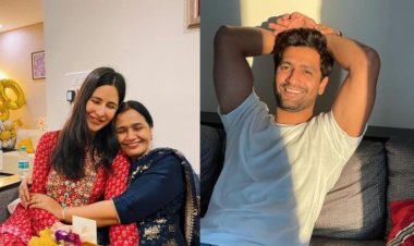  মা ও ক্যাটরিনার ছবিতে ভিকির নারী দিবস