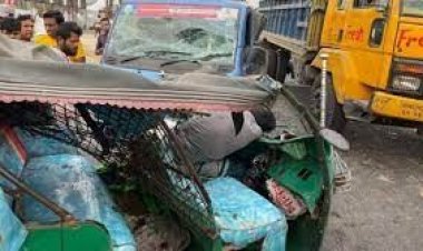 রূপনগরে ট্রাক-পিকআপের সংঘর্ষে নিহত ২