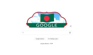 বাংলাদেশের স্বাধীনতা দিবসে গুগলের বিশেষ ডুডল