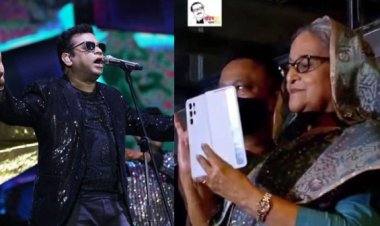 জয় বাংলা’ গেয়ে মিরপুর মাতালেন এ আর রহমান