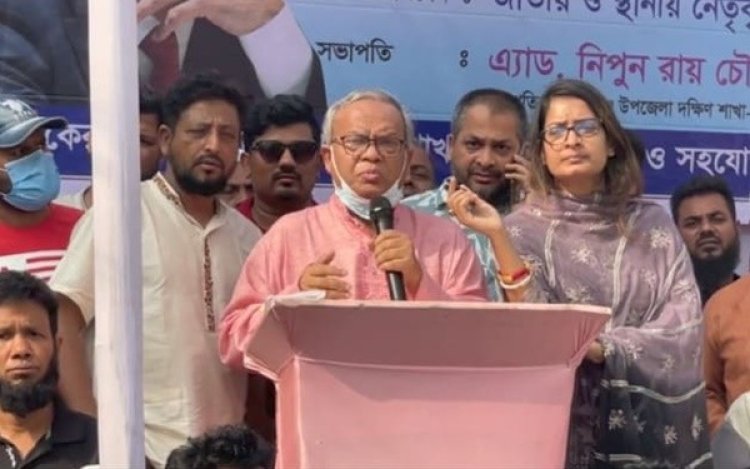 প্রধানমন্ত্রীর ভোট ও ভাত ব্যবস্থার পদ্ধতি একই: রিজভী