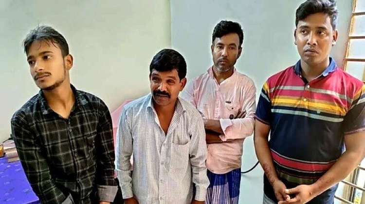 বাবা-ছেলে, বেয়াই ও নাতজামাই মিলে গরু চুরি