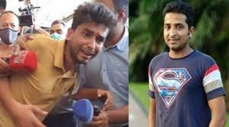 বিমানবন্দরে হাদিসুরের ভাইয়ের আহাজারি