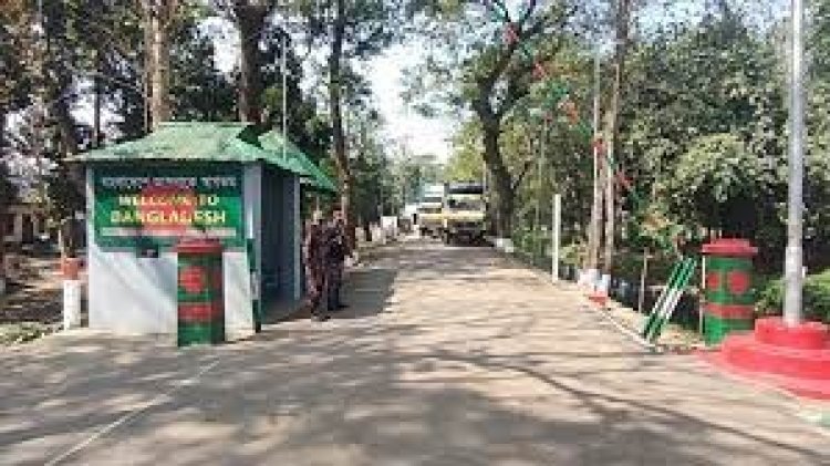 আখাউড়ায় পণ্য আমদানি-রপ্তানি বন্ধ