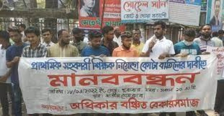 শিক্ষক নিয়োগে কোটা প্রথা বাতিলের দাবি