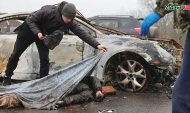  নারীদের হত্যা করে মরদেহ পোড়ানোর চেষ্টা রাশিয়ার: ইউক্রেন