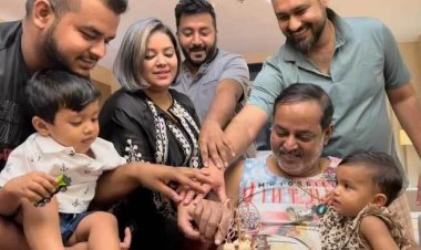  সন্তান ও নাতি-নাতনিদের নিয়ে জন্মদিনের কেক কাটলেন ডিপজল