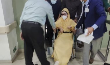 স্বাস্থ্য পরীক্ষা শেষে বাসায় খালেদা জিয়া