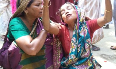 ‘১০ বছর আগে বিধবা হইছি, এবার ছেলেকেও হারালাম’