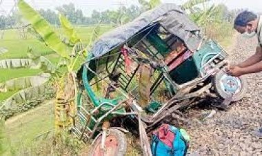 টাঙ্গাইলে ট্রেনের ধাক্কায় একই পরিবারের তিনজনের মৃত্যু
