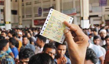 ঈদে ট্রেনের অগ্রিম টিকিট বিক্রি ২৩ এপ্রিল থেকে