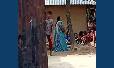 হবিগঞ্জে নারীকে গাছের সঙ্গে বেঁধে নির্যাতন