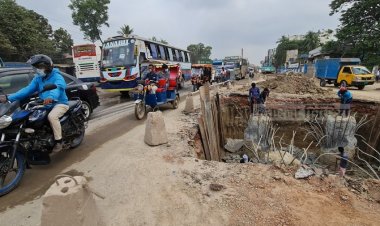 ১২ বছরেও শেষ হয়নি প্রকল্প, ঈদযাত্রা হবে ভোগান্তির