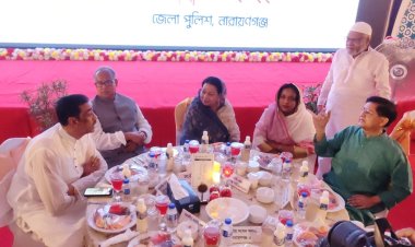 এক টেবিলে বসেও কথা হলো না শামীম ওসমান-আইভীর