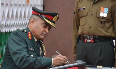  ভারতের নতুন সেনাপ্রধান লে. জেনারেল মনোজ পাণ্ডে