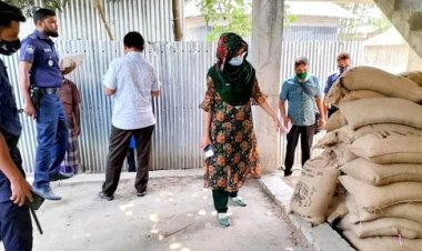 সরিষাবাড়ীতে ৪০ বস্তা সরকারি চাল উদ্ধার