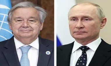  পুতিনের সঙ্গে দেখা করতে যাচ্ছেন জাতিসংঘ মহাসচিব