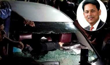 সাবেক শিক্ষা প্রতিমন্ত্রী মিলনের গাড়িতে হামলা