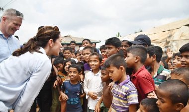 রোহিঙ্গা আশ্রয়শিবির ঘুরে দেখলেন ডেনমার্কের রাজকুমারী