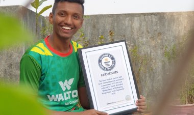  ২০ বিশ্বরেকর্ডেও মন ভরছে না, ১০০-তে চোখ নোয়াখালীর কনকের