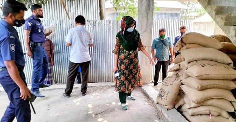 সরিষাবাড়ীতে ৪০ বস্তা সরকারি চাল উদ্ধার