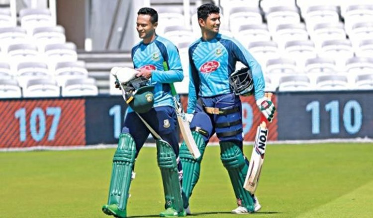 ব্যাট হাতে সাকিবের তাণ্ডব, ২১ বলে ফিফটি