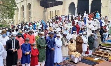 শান্তি-সম্প্রীতি বজায় রাখার আহ্বান ঈদ জামাতে