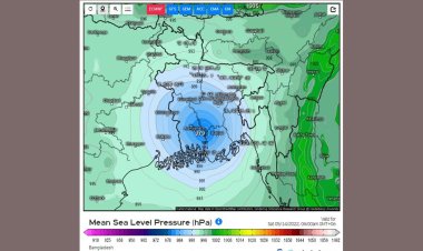 ঘূর্ণিঝড় 'আসানি' সৃষ্টি হচ্ছে শুক্রবার