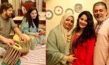 মেয়ের গানের সঙ্গে তবলা বাজালেন চিত্রনায়ক নাঈম