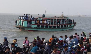 শিমুলিয়ায় ঢাকামুখী যাত্রীর চাপ