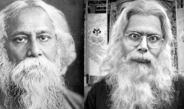  রবীন্দ্রনাথ সেজে কটাক্ষের মুখে মীর