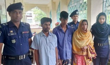 সম্পত্তির লোভে বাবাকে হত্যা: মেয়েসহ জামাই ও নাতি গ্রেফতার