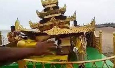  অশনির দাপটে সৈকতে ভেসে এল সোনার রথ!