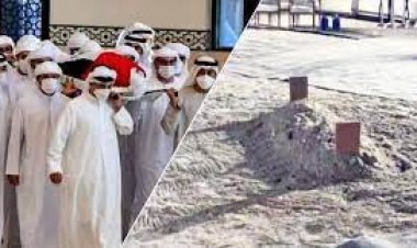  আরব আমিরাতের প্রেসিডেন্টের দাফন সম্পন্ন