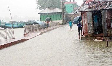 সুরমার পানি বিপৎসীমার ওপরে, সিলেটে বন্যার শঙ্কা