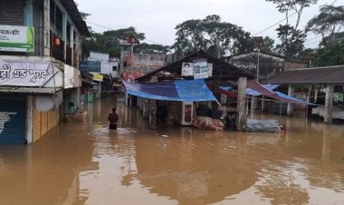 ভয়াবহ হয়ে উঠছে সিলেটের বন্যা পরিস্থিতি