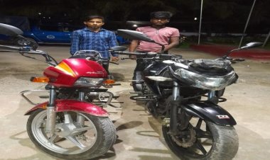 সোনাইমুড়ীতে চোরাই মোটরসাইকেলসহ গ্রেফতার ২
