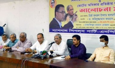 সরকার পতন ছাড়া ঘরে ফিরবে না: মির্জা ফখরুল