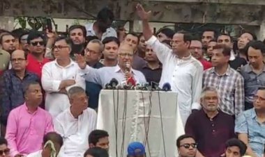 রাজপথ থেকেই সরকারকে ধাক্কা দিতে হবে : ড. মোশাররফ