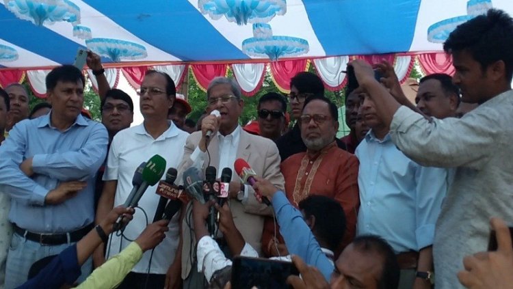 ইভিএম টিভিএম বুঝি না, এই সরকারের অধীনে নির্বাচন নয়: মির্জা ফখরুল