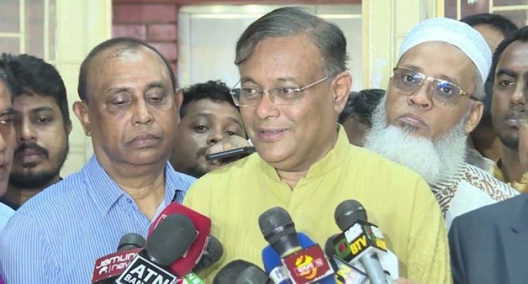 বিএনপি বিশৃঙ্খলা করলে জনগণ নিয়ে প্রতিহত করা হবে: তথ্যমন্ত্রী