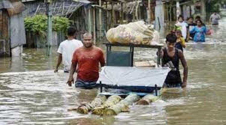 আসামে বন্যায় ৯ জনের মৃত্যু, ক্ষতিগ্রস্ত পৌনে ৭ লাখ মানুষ