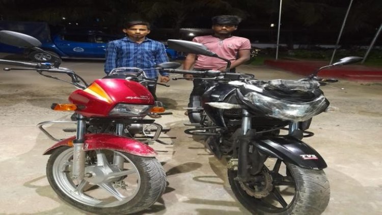 সোনাইমুড়ীতে চোরাই মোটরসাইকেলসহ গ্রেফতার ২