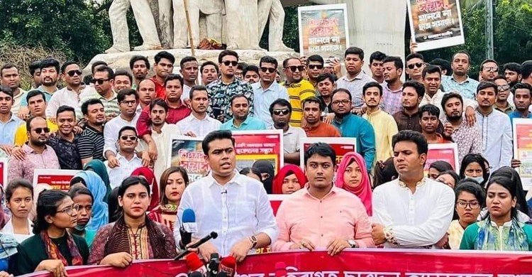ছাত্রদলকে ক্ষমা চেয়ে ক্যাম্পাসে আসতে হবে: ছাত্রলীগ সভাপতি