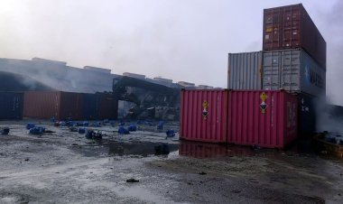 সীতাকুণ্ডে কনটেইনার ডিপোতে যেভাবে আগুনের সূত্রপাত