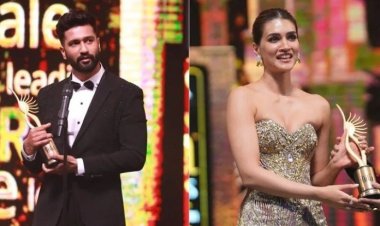 ‘আইফা’য় সেরা ভিকি ও কৃতি