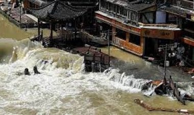 চীনে ভারি বৃষ্টিপাতে ১০ জনের মৃত্যু