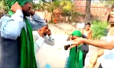 তিন মুসলিম ব্যক্তিকে কান ধরে ওঠবোস করিয়ে 'জয় শ্রী রাম' বলতে বাধ্য করা হল